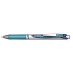 Stylo Energel Rétractable Rechargeable 0.7 mm Bleu Ciel