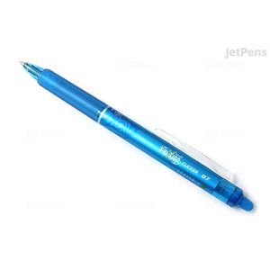 Stylo Frixion Clicker 0.7 Bleu pâle