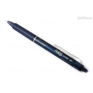 Stylo Frixion Clicker 0.7 Bleu noir