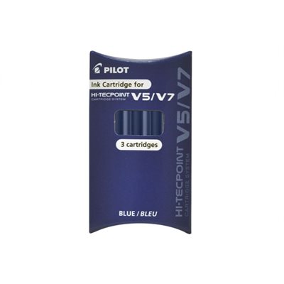 Recharge Pilot Hi-Tecpoint V5 / V7 Bleu Recharge Pilot Hi-Tecpoint V5 / V7 Bleu