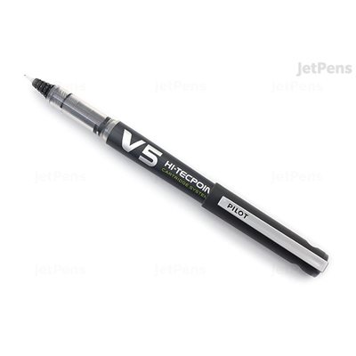 Stylo Pilot Hi-Tecpoint Rechargeable V5 Noir Stylo Pilot Hi-Tecpoint Rechargeable V5 Noir