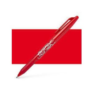 Stylo Frixion Ball Rechargeable 0.7mm Rouge